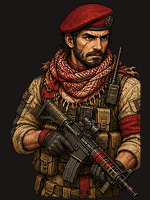 Retrato de Cobra, da Legião Escarlate.